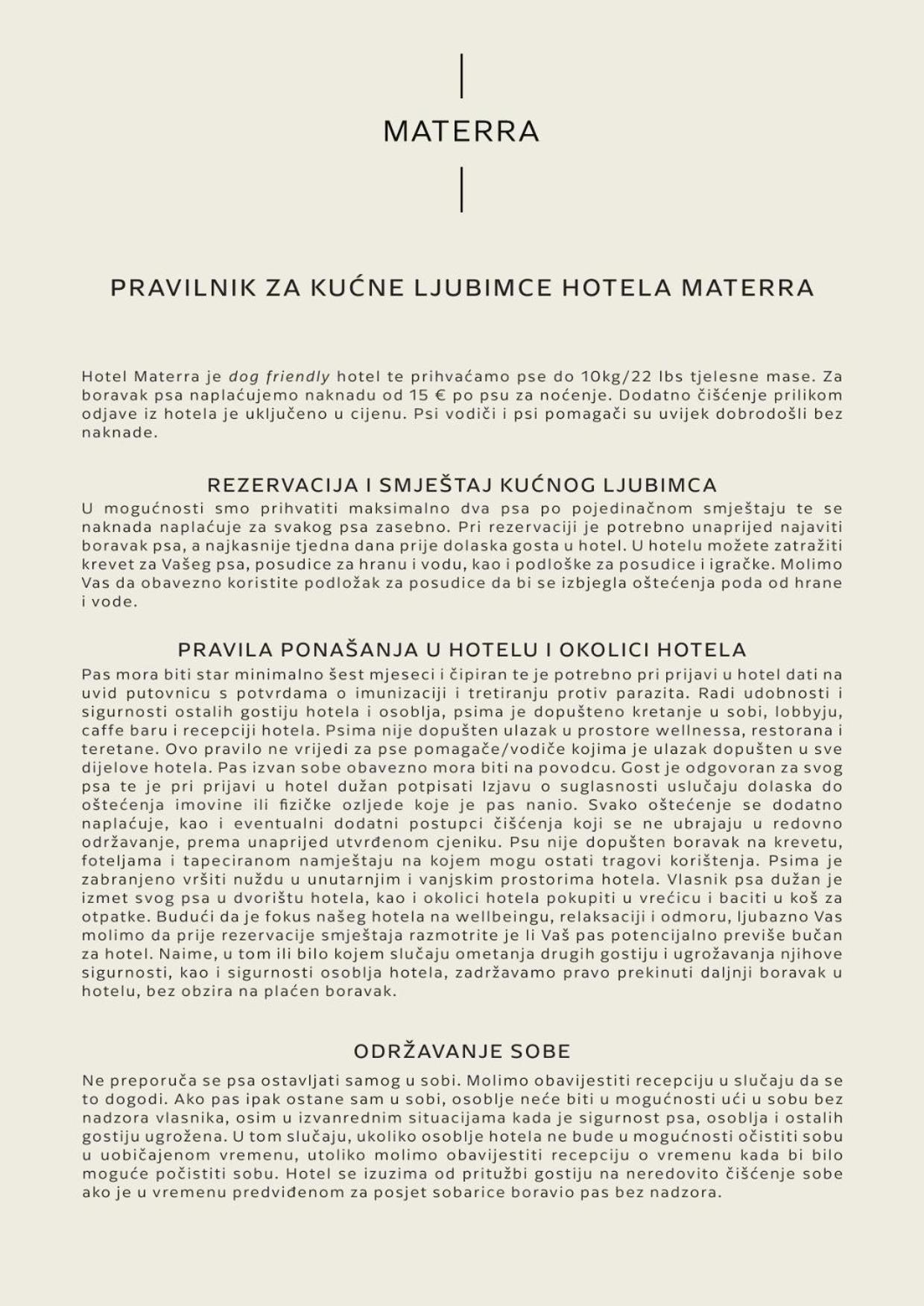 Hotel Materra 奥西耶克 外观 照片